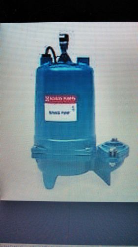 New Goulds WS2034D3 Submersible Sewage Pump, 2 hp, 460v, 3 ph, 3888D3, Warranty