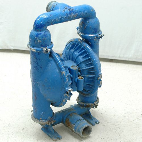 Wilden 3&#034; pneumatic air driven dual-diaphragm pump model 15 232gpm broken foot for sale