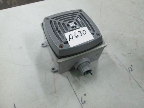 Edwards PVC Signaling Horn Cat #870P-N5 120V 50/60 Hz 0.125A Audible Signal Appl