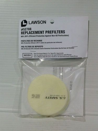 Lawson N95 Multi- Purpose Replacement Prefilters.  12 pack (LS065-2)