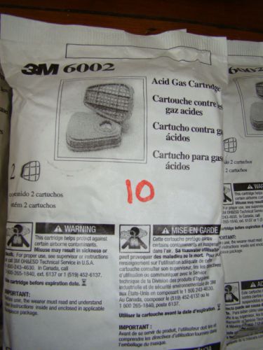 3M 6002 Acid Gas Cartridge- 2 per pack