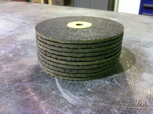 Norton cut off grinding wheels. 4&#034; x 1/8&#034; x 3/8&#034;. 15,280 rpm. pack of ten for sale