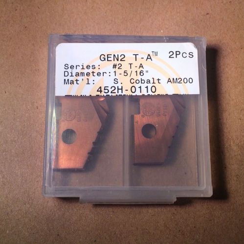 1-5/16&#034; T.A Spade Drill Insert 452H-0110 Super Cobalt AM-200