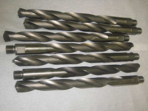 23/32 national twist, high speed oil hole drill, threaded shank 9/16-18 for sale
