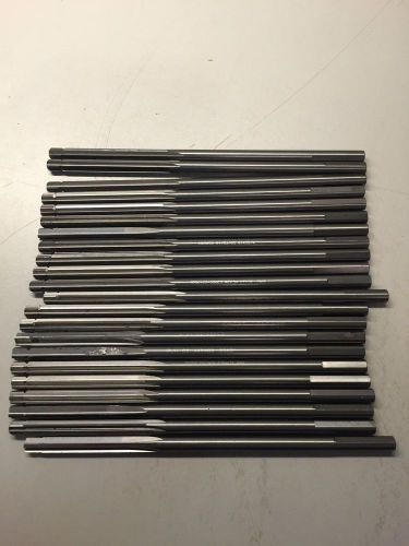 Amamco Reamers 375C122-250C5 REV34 CT110 Size: .2505 04/04/03 B1803/10 Lot of 22