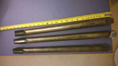 1 1/2 inch wide 6 extended tap set  1.5 by 6  20 inches in length for sale