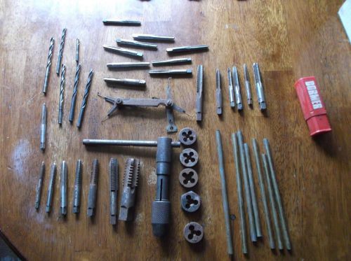 Vintage GTD Greenfield Tap and Die Set bits AND MORE  MAKE OFFER