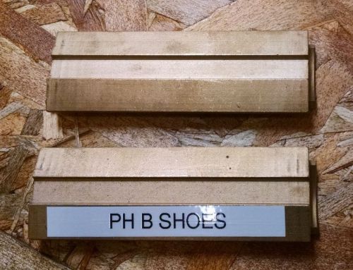 Sunnen PH B Brass Shoes for Y104 Series Mandrels   **NEW**