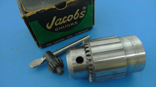 New jacobs 59b headstock chuck 3/16-3/4 cap 1-1/2 x 8 pi. spindle *6 for sale