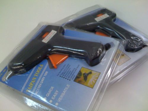 NIP (2)x Crafting &amp; Building  Pro Glue Gun NIP  Hot  &amp; Free Glue Sticks sA