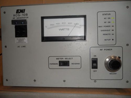 ENI ACG-10B-01 1000 Watt RF Power Supply