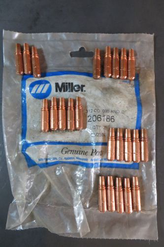 Miller Fastip 206186 MIG Contact Tip - .035 .030AL - Qty: 23