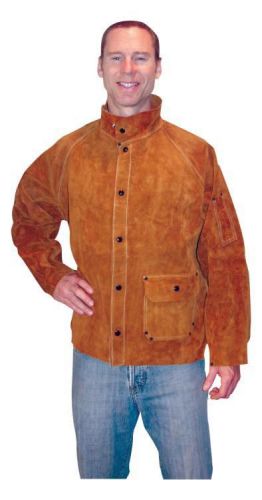 Tillman Large 3826 26&#034; Premium Dark Brown Leather Welding Jacket
