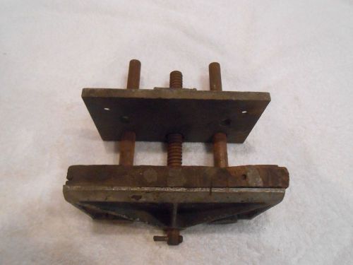 Vintage &#034;the eliott mfg. co.&#034; vise clamp ~ quick release ~ &#034;milford conn.&#034; for sale
