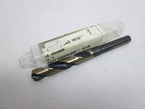 New fastenal 19/32 53955 sharpcut silver &amp; deming drill bit 6 in d302049 for sale