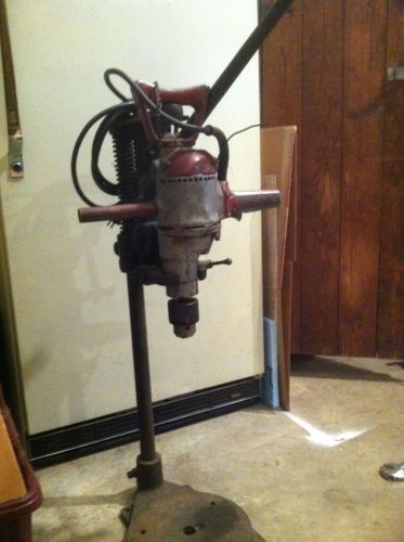 Vintage Black &amp; Decker Bench Drill Press and Stand No. 60 Serial No. 125468