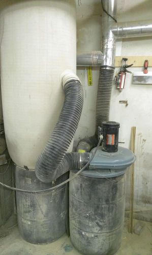 Delta 3hp two stage dust collector