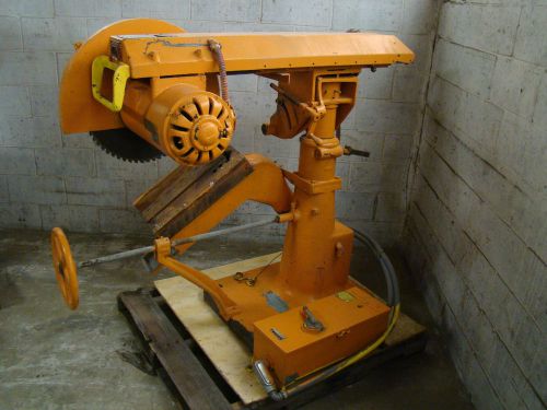C.o. porter machinery company 7.5hp chop saw 43-300 for sale