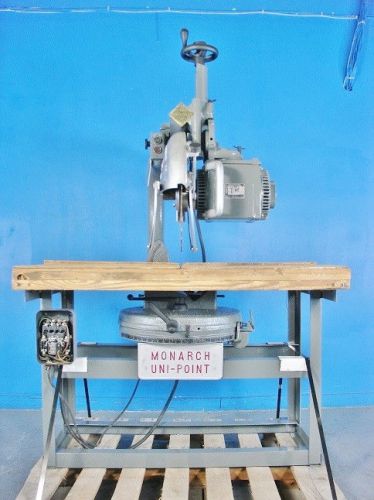 American monarch uni-point radial arm saw miter type for sale