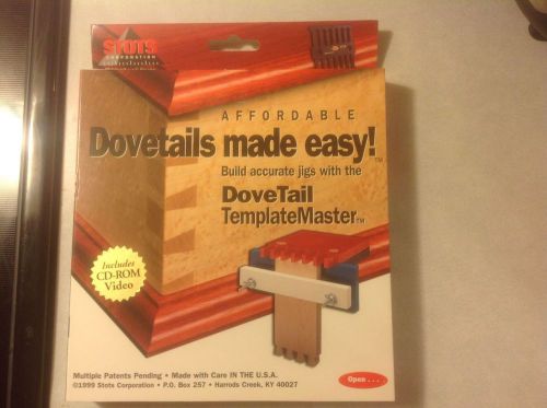 Stot&#039;s/Milescraft Dovetail Template Master With Dvd