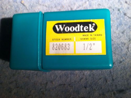 Woodtek Carbide Tipped Double Edge Radius Router Bit 1/2&#034; Shank P/N: 820683