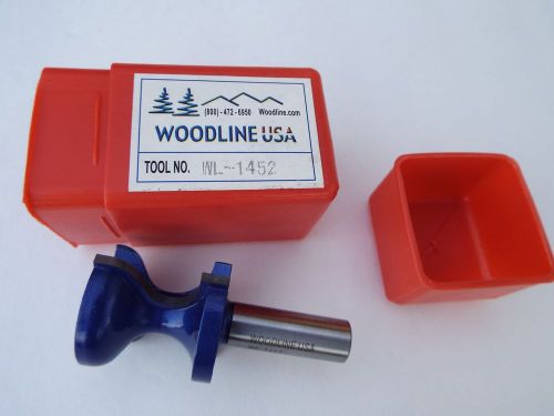 New WOODLINE USA,WL-1452 Door Lip Window Sill ,1/2 Shank,Router Bit Made in USA