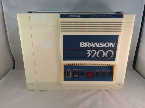 Branson 3200 Ultrasonic Cleaner Model B3200-4R with Basket