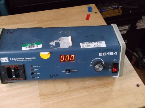 E-C Apparatus Corp EC-154  Electrophoresis Power Supply