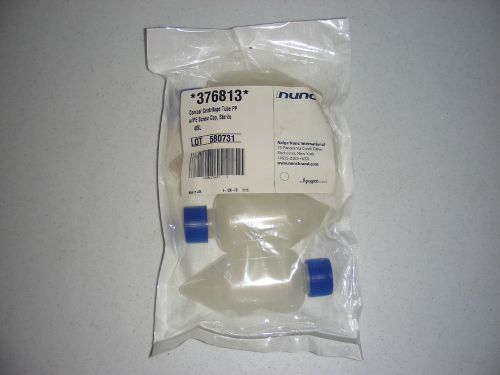 Lot of (48) New Nunc 376813 Conical Centrifuge Tube PP w PE Screw Cap, Sterile