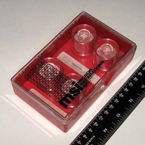 100/Pack MSI E04WP02500 0.45 µm, 25 mm Diam Cellulosic White Membrane Filters