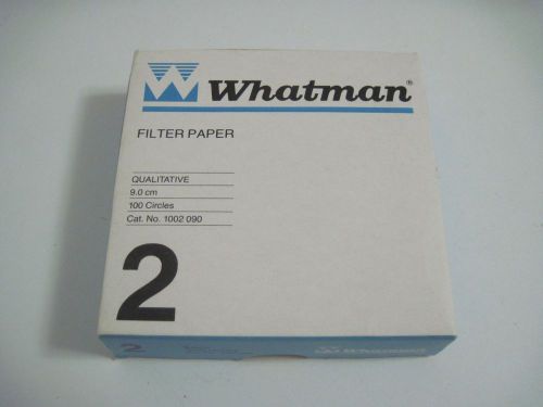 Whatman 9.0 cm Qualitative Filter Paper -100 Circles -Cat No. 1002090