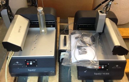 Lot of 2 labcyte deerac allegro fluidics equator ns 808 pipetting machine for sale