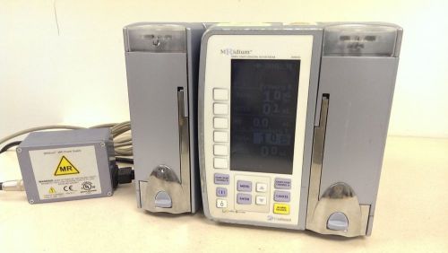 Iradimed mridium mri infusion system pump model 3850 with secondary pump 3851 for sale