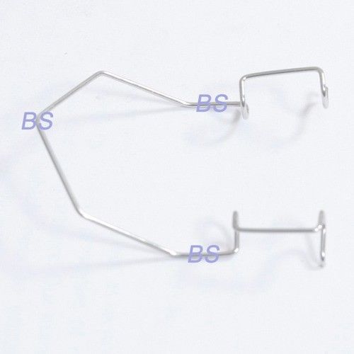 Ss 2 pieces wire eye speculum child blade size 14mm 0.9 mm ophthalmic instrument for sale