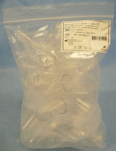 1 Bag of 10pcs Aerogen Solo Adult T-Piece Kits #AG-AS3010