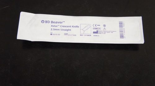BD 373808 Beaver Xstar Crescent Knife 2.5mm Straight (2015/05)
