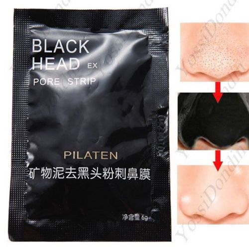 6g mineral mud practical charcoal blackhead-removing nose mask paster for sale