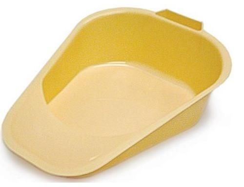 Vollrath Non-Autoclavable Fracture Bed Pan, Yellow