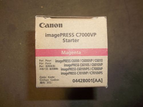 0442B001AA Genuine Canon ImagePress C7000VP Starter Magenta IPQ2