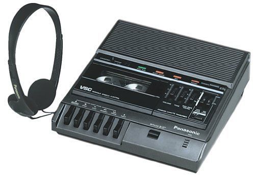 NEW Panasonic RR-830 Desktop Cassette Transcriber / Recorder