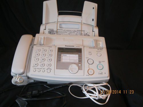 Panasonic Plain Paper Fax &amp; Copier Model No. KX-FHD331