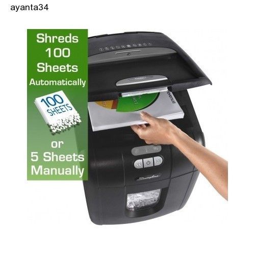 Shred Stack Sheets Cross Hand Shredder Automatic Office Credit Cards Home Bills