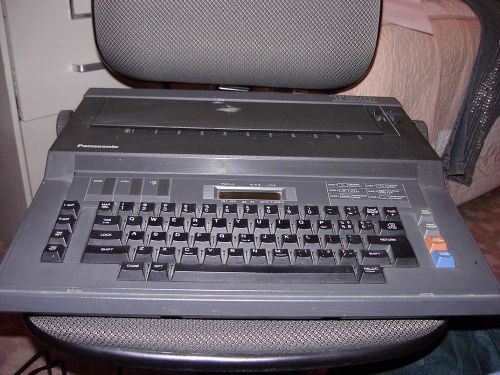 Panasonic Electric Typewriter T-30, Manual &amp; Dust Cover Included