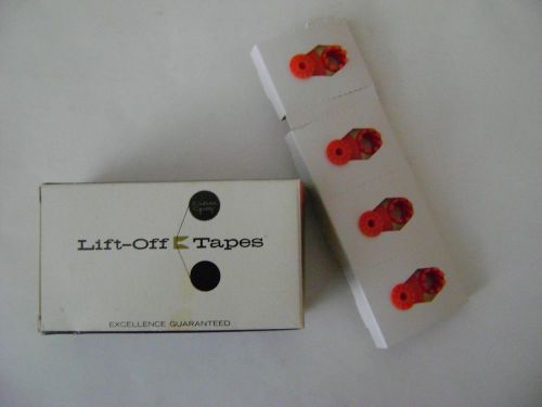 4 in Original Box T357 Lift-Off Tapes
