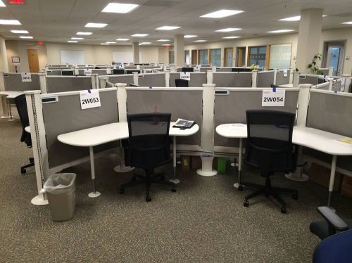 Herman Miller Resolve workstations, 48&#034; tall, new in the box!