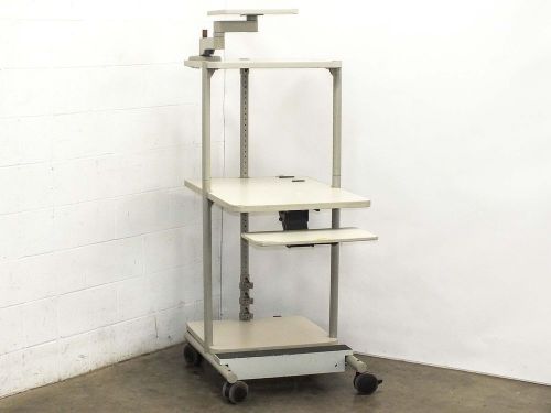 Mobile 37&#034; x 25&#034; x 66&#034;  Computer Server Bench Table Station