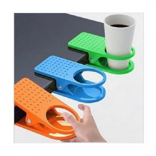 New Home Office Drink Cup Coffee Holder Clip Desk Table office furniture hotsell