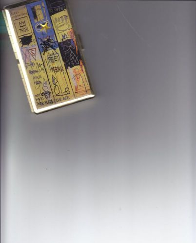 Jean Michel Basquiat Thor Mirror Tissue I.D. Cigarette Case Business Card Holder