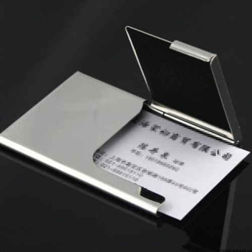 Creative Semi-open Business Driver ID Credit Card Holder Protector Case Gift