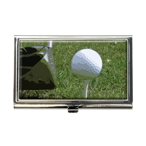 I&#039;d rather be driving a golf ball business credit card holder case for sale